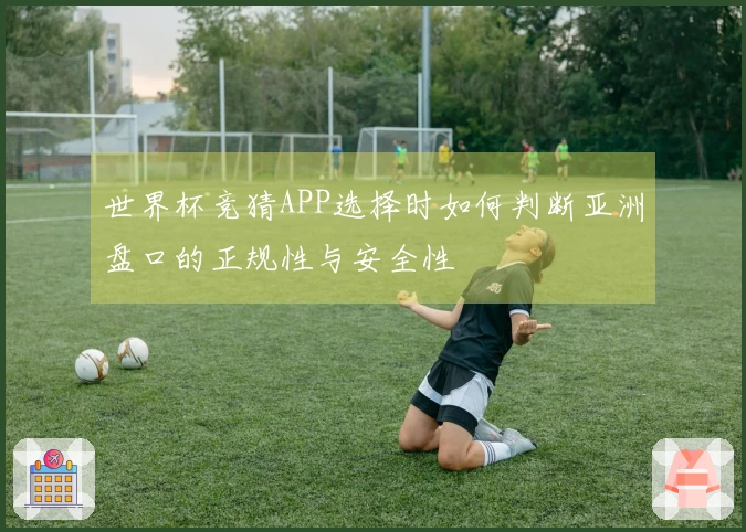 世界杯竞猜APP选择时如何判断亚洲盘口的正规性与安全性