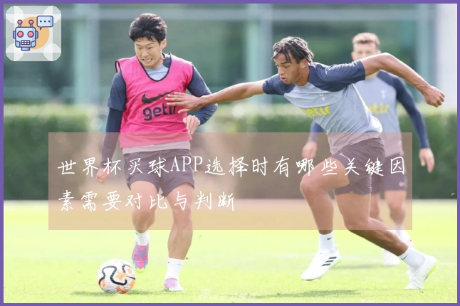 世界杯买球APP选择时有哪些关键因素需要对比与判断