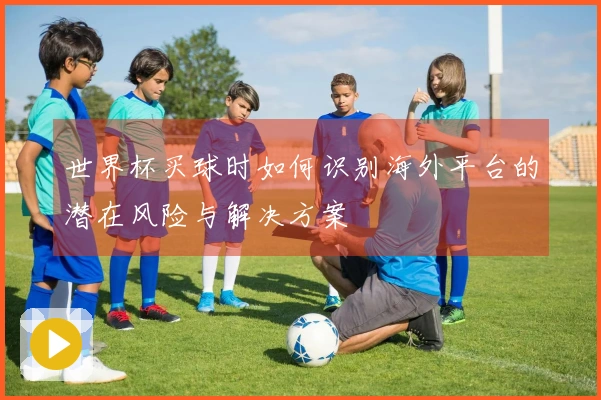 世界杯买球时如何识别海外平台的潜在风险与解决方案