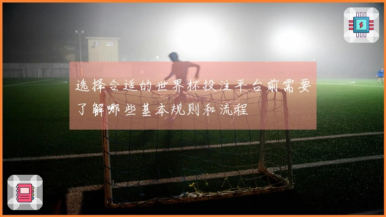 选择合适的世界杯投注平台前需要了解哪些基本规则和流程