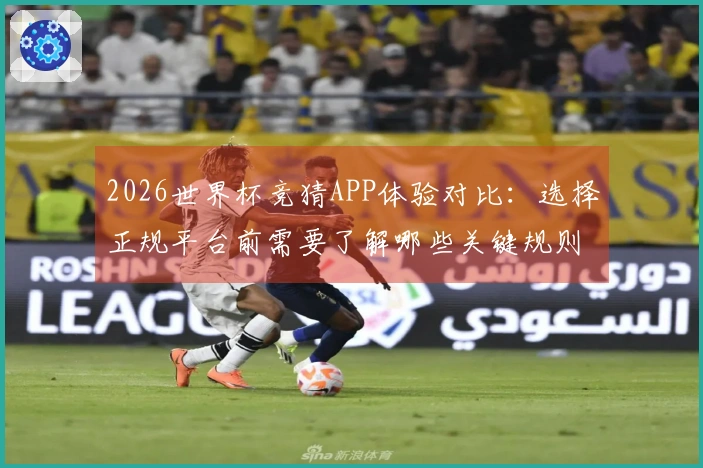 2026世界杯竞猜APP体验对比：选择正规平台前需要了解哪些关键规则